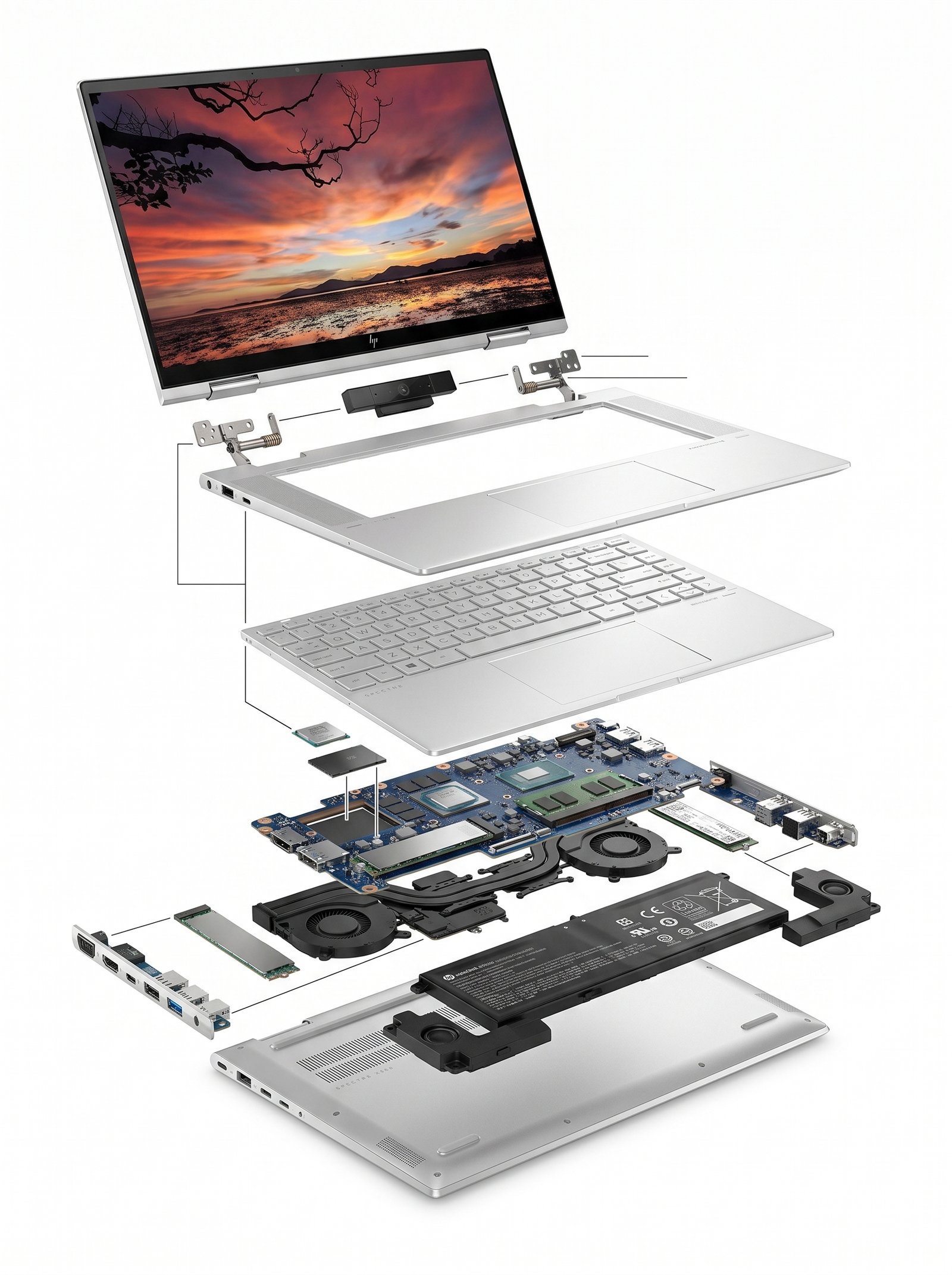HP ENVY 15 GRAPHICS EDITION Intel Core i7 6TH Gen laptop view 3
